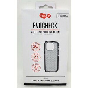 Tech21 Evo Check Case for iPhone 13 Pro - 16ft Drop Protect, MagSafe Compatible